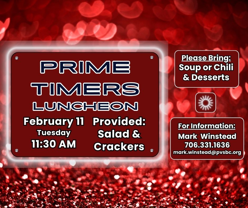 2025 FEB Prime Timers Luncheon FB Post