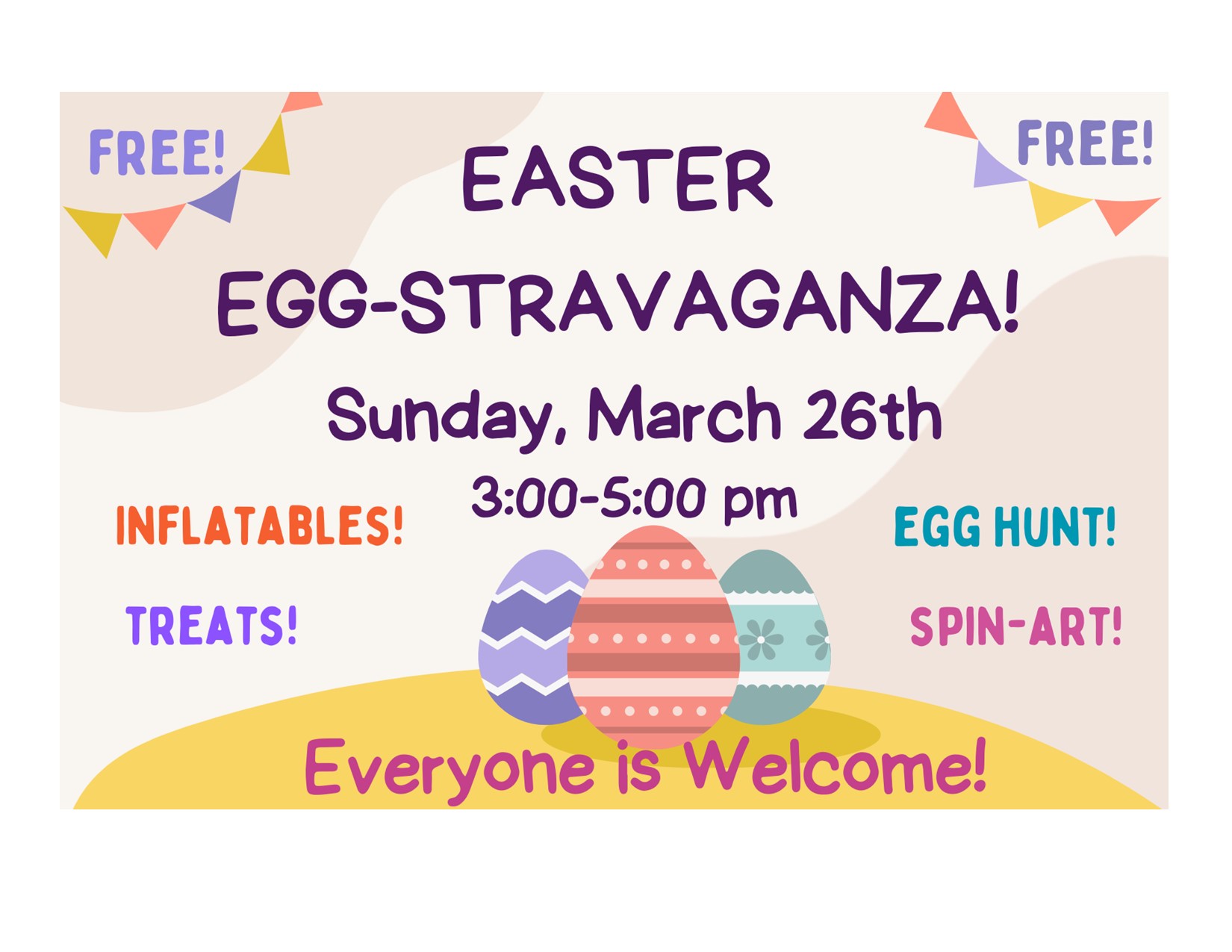 Easter Egg-stravaganza for bulletin and newsletter (1)